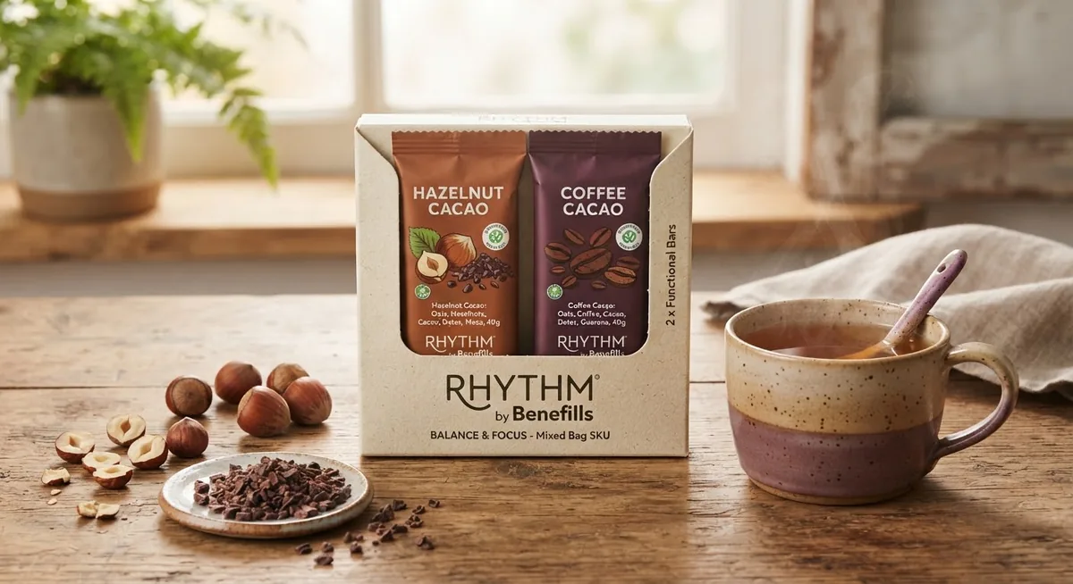 Benefills Rhythm Balance and Focus functional nutrition duo